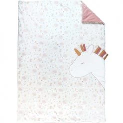 Noukie's Couvertures Bébé Et Enfant Couverture En Veloudoux Lina Et Joy (100 X 140 Cm)