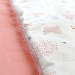 Noukie's Couvertures Bébé Et Enfant Couverture En Veloudoux Lina Et Joy (100 X 140 Cm) -Couvertures bébé et enfant Soldes couverture en veloudoux lina et joy 100 x 140 cm 3