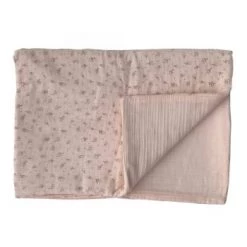 Gabrielle Paris Couvertures Bébé Et Enfant Couverture Légère En Gaze De Coton Bio à Motifs Rose -Couvertures bébé et enfant Soldes couverture legere en gaze de coton bio a motifs rose 8