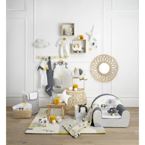 Sauthon Couvertures Bébé Et Enfant Couverture Maille 100x80cm En Coton Beige 5 Sauthon Couvertures Bébé Et Enfant Couverture Maille 100x80cm En Coton Beige – Image 3