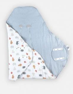 Noukie's Couvertures Bébé Et Enfant Couverture Nomade En Mousseline De Coton Bio Jungle -Couvertures bébé et enfant Soldes couverture nomade en mousseline de coton bio jungle 4