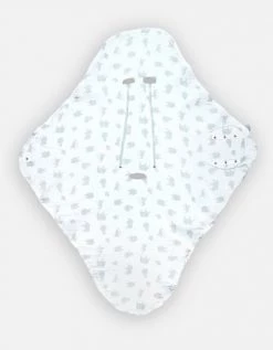 Noukie's Couvertures Bébé Et Enfant Couverture Nomade En Mousseline De Coton Bio Safari Sauge -Couvertures bébé et enfant Soldes couverture nomade en mousseline de coton bio safari sauge 2