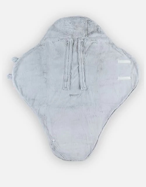 Noukie's Couvertures Bébé Et Enfant Couverture Nomade Mix & Match Gris Clair 8 Noukie's Couvertures Bébé Et Enfant Couverture Nomade Mix & Match Gris Clair – Image 6