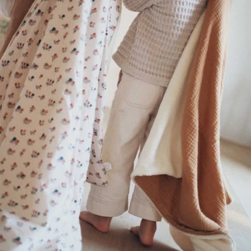 Cocoeko Couvertures Bébé Et Enfant Couverture Polaire & Coton Bio Bébé Poires D'automne (75 X 90 Cm) 7 Cocoeko Couvertures Bébé Et Enfant Couverture Polaire & Coton Bio Bébé Poires D'automne (75 X 90 Cm) – Image 5