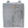Noukie's Couvertures Bébé Et Enfant Couverture Polaire Gris Clair Mix & Match (75 X 100 Cm) -Couvertures bébé et enfant Soldes couverture polaire gris clair mix match 75 x 100 cm