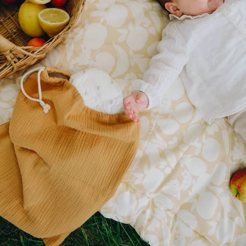 Cocoeko Couvertures Bébé Et Enfant Edredon En Coton Bio Imprimé Délice (100x140 Cm) 4 Cocoeko Couvertures Bébé Et Enfant Edredon En Coton Bio Imprimé Délice (100x140 Cm) – Image 2