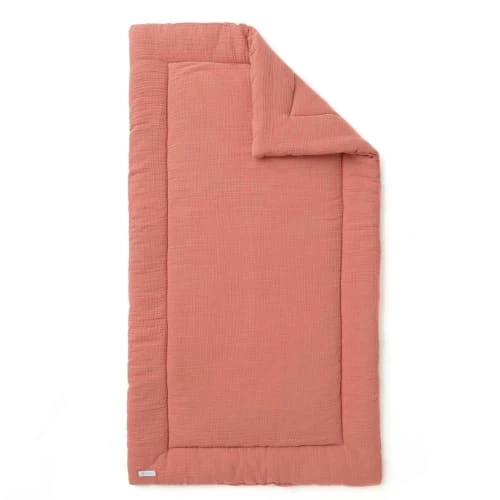 Cocoeko Couvertures Bébé Et Enfant Edredon En Gaze De Coton Marsala (100x140 Cm) 4 Cocoeko Couvertures Bébé Et Enfant Edredon En Gaze De Coton Marsala (100x140 Cm) – Image 2