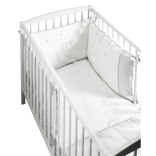 Sauthon Couvertures Bébé Et Enfant Edredon Pour Lit Bébé 140x70cm En Coton Polyurethane Gris 4 Sauthon Couvertures Bébé Et Enfant Edredon Pour Lit Bébé 140x70cm En Coton Polyurethane Gris – Image 2