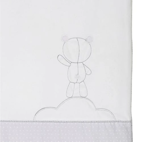 Sauthon Couvertures Bébé Et Enfant Edredon Pour Lit Bébé 140x70cm En Coton Polyurethane Gris 5 Sauthon Couvertures Bébé Et Enfant Edredon Pour Lit Bébé 140x70cm En Coton Polyurethane Gris – Image 3