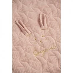 Sauthon Original Couvertures Bébé Et Enfant Edredon Pour Lit évolutif 140x100cm En Coton Rose -Couvertures bébé et enfant Soldes edredon pour lit evolutif 140x100cm en coton rose 2