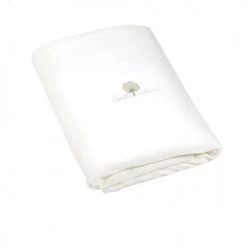 Eveil Et Nature Couvertures Bébé Et Enfant Edredon Velours 100x140 Cm Coton Bio Ecru