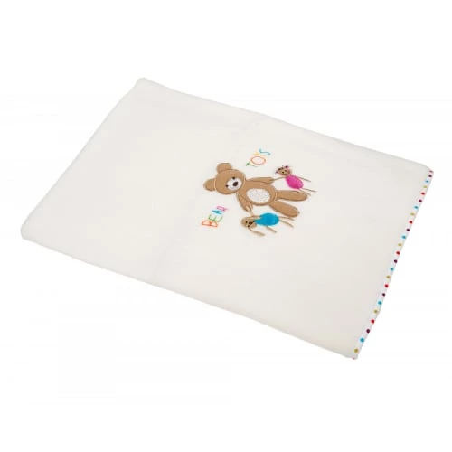 LASA Home Couvertures Bébé Et Enfant Enfant Coton Blanc 75X100 3 LASA Home Couvertures Bébé Et Enfant Enfant Coton Blanc 75X100