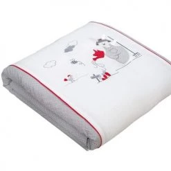 LASA Home Couvertures Bébé Et Enfant Enfant Coton Gris 90X140