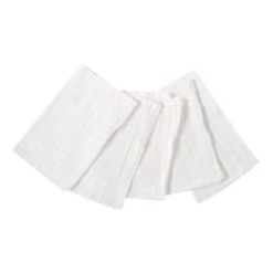Kinousses Capes De Bain Bébé Et Peignoirs Enfant Gant De Toilette Bébé Bleu Mousseline De Coton -Couvertures bébé et enfant Soldes gant de toilette bebe blanc mousseline de coton 3