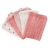 Kinousses Capes De Bain Bébé Et Peignoirs Enfant Gant De Toilette Bébé Rose Mousseline De Coton -Couvertures bébé et enfant Soldes gant de toilette bebe rose mousseline de coton