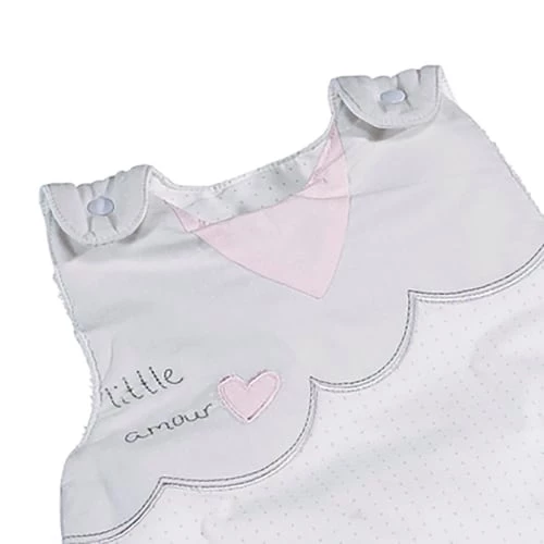 Sauthon Gigoteuses Gigoteuse 0-4 Mois En Coton Blanc 5 Sauthon Gigoteuses Gigoteuse 0-4 Mois En Coton Blanc – Image 3