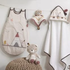 Sauthon Gigoteuses Gigoteuse 0 à 4 Mois En Coton Beige -Couvertures bébé et enfant Soldes gigoteuse 0 a 4 mois en coton beige 4