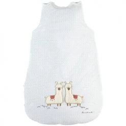 Noukie's Gigoteuses Gigoteuse 4 Saisons Blanche Lama Sacha TOG 2 (70 Cm)