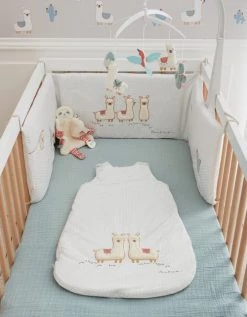 Noukie's Gigoteuses Gigoteuse 4 Saisons Blanche Lama Sacha TOG 2 (70 Cm) -Couvertures bébé et enfant Soldes gigoteuse 4 saisons blanche lama sacha tog 2 70 cm 4