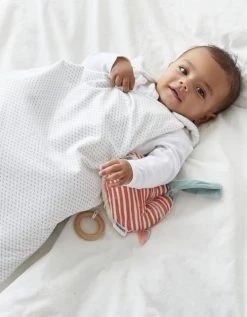 Noukie's Gigoteuses Gigoteuse 4 Saisons Blanche Lama Sacha TOG 2 (70 Cm) -Couvertures bébé et enfant Soldes gigoteuse 4 saisons blanche lama sacha tog 2 70 cm 5