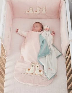 Noukie's Gigoteuses Gigoteuse 4 Saisons Rose Lama Sacha TOG 2 (70 Cm) -Couvertures bébé et enfant Soldes gigoteuse 4 saisons rose lama sacha tog 2 70 cm 4