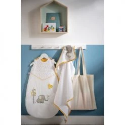BabyPrice Gigoteuses Gigoteuse 6 Mois En Coton Blanc -Couvertures bébé et enfant Soldes gigoteuse 6 mois en coton blanc 3