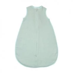 Kinousses Gigoteuses Gigoteuse Bébé 0-6 Mois Vert D'eau Mousseline De Coton