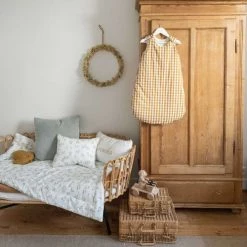 Cocoeko Gigoteuses Gigoteuse Bébé En Coton Imprimé Vichy Bleu Paon (6-24 Mois) -Couvertures bébé et enfant Soldes gigoteuse bebe en coton imprime vichy bleu paon 6 24 mois 7