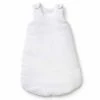Cocoeko Gigoteuses Gigoteuse Bébé En Gaze De Coton Blanc (6-24 Mois) -Couvertures bébé et enfant Soldes gigoteuse bebe en gaze de coton blanc 6 24 mois