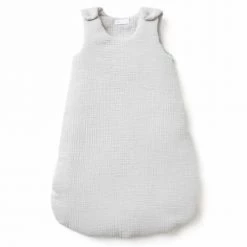 Cocoeko Gigoteuses Gigoteuse Bébé En Gaze De Coton Gris Clair (0-6 Mois)