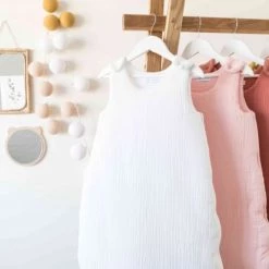 Cocoeko Gigoteuses Gigoteuse Bébé En Gaze De Coton Rose Blush (6-24 Mois) 11 Cocoeko Gigoteuses Gigoteuse Bébé En Gaze De Coton Rose Blush (6-24 Mois) -Couvertures bébé et enfant Soldes gigoteuse bebe en gaze de coton rose blush 6 24 mois 3