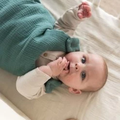 Cocoeko Gigoteuses Gigoteuse Bébé En Gaze De Coton Vert Eucalyptus (6-24 Mois) 11 Cocoeko Gigoteuses Gigoteuse Bébé En Gaze De Coton Vert Eucalyptus (6-24 Mois) -Couvertures bébé et enfant Soldes gigoteuse bebe en gaze de coton vert eucalyptus 6 24 mois 3