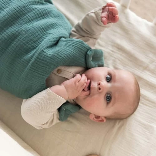 Cocoeko Gigoteuses Gigoteuse Bébé En Gaze De Coton Vert Eucalyptus (6-24 Mois) 6 Cocoeko Gigoteuses Gigoteuse Bébé En Gaze De Coton Vert Eucalyptus (6-24 Mois) – Image 4