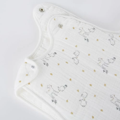 Maisons Du Monde Gigoteuses Gigoteuse Bébé évolutive 0/18 Mois En Coton Bio Blanc Motifs Animaux 7 Maisons Du Monde Gigoteuses Gigoteuse Bébé évolutive 0/18 Mois En Coton Bio Blanc Motifs Animaux – Image 5