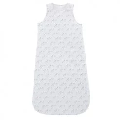 Maisons Du Monde Gigoteuses Gigoteuse Bébé évolutive 0/18 Mois En Coton Bio écru Motifs Pingoins Gris Et Bleus