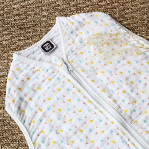 Kinousses Gigoteuses Gigoteuse Bébé Moutarde Mousseline De Coton 5 Kinousses Gigoteuses Gigoteuse Bébé Moutarde Mousseline De Coton – Image 3