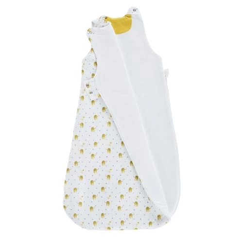 Maisons Du Monde Gigoteuses Gigoteuse Bébé Tigre Imprimés écrus, Jaune Moutarde Et Bleu 4 Maisons Du Monde Gigoteuses Gigoteuse Bébé Tigre Imprimés écrus, Jaune Moutarde Et Bleu – Image 2