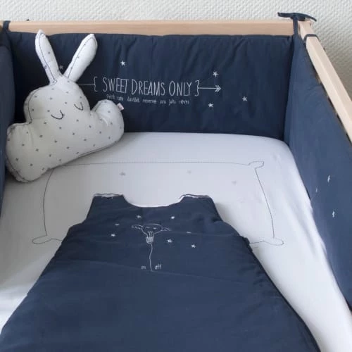 Little Crevette Gigoteuses Gigoteuse Bleue Marine 0-6 Mois 4 Little Crevette Gigoteuses Gigoteuse Bleue Marine 0-6 Mois – Image 2