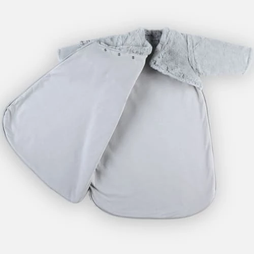 Noukie's Gigoteuses Gigoteuse Chaude à Poils Longs Mix & Match Grise TOG 2 (70 Cm) 6 Noukie's Gigoteuses Gigoteuse Chaude à Poils Longs Mix & Match Grise TOG 2 (70 Cm) – Image 4