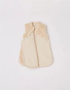 Noukie's Gigoteuses Gigoteuse Chaude à Poils Longs Mix & Match Ivoire TOG 2 (50 Cm) -Couvertures bébé et enfant Soldes gigoteuse chaude a poils longs mix match ivoire tog 2 50 cm 2