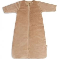 Jollein Gigoteuses Gigoteuse Chaude Avec Manches Amovibles Velvet Biscuit TOG 2-3 (90 Cm)