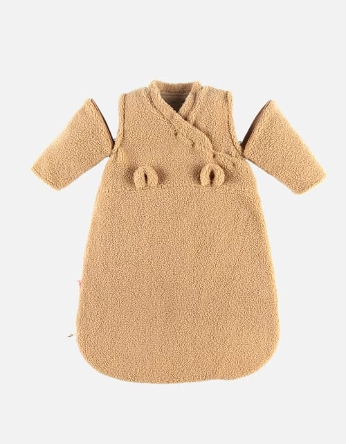 Noukie's Gigoteuses Gigoteuse Chaude En Sherpa Mix & Match Camel TOG 2 (70 Cm) 4 Noukie's Gigoteuses Gigoteuse Chaude En Sherpa Mix & Match Camel TOG 2 (70 Cm) – Image 2