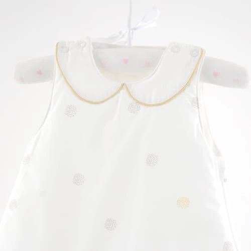 Little Crevette Gigoteuses Gigoteuse Col Claudine Coton Bio écrue 6-18 Mois 5 Little Crevette Gigoteuses Gigoteuse Col Claudine Coton Bio écrue 6-18 Mois – Image 3