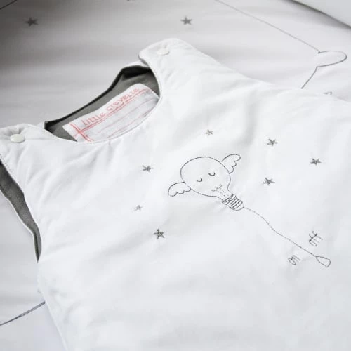 Little Crevette Gigoteuses Gigoteuse Coton Bio Blanche 24-36 Mois 6 Little Crevette Gigoteuses Gigoteuse Coton Bio Blanche 24-36 Mois – Image 4