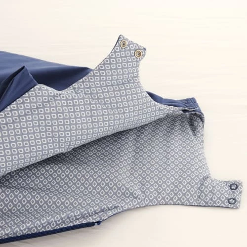 Little Crevette Gigoteuses Gigoteuse Coton Bio Bleue 6-18 Mois 6 Little Crevette Gigoteuses Gigoteuse Coton Bio Bleue 6-18 Mois – Image 4