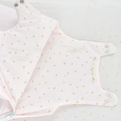 Little Crevette Gigoteuses Gigoteuse Coton Bio Rose 6-18 Mois -Couvertures bébé et enfant Soldes gigoteuse coton bio rose 6 18 mois 3