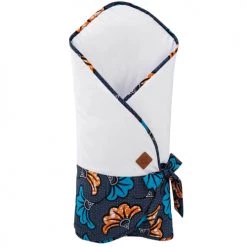 Sevira Kids Gigoteuses Gigoteuse D'emmaillotage évolutive Wax Fleurs De Mariage - Bleu