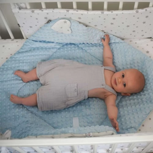 Sevira Kids Gigoteuses Gigoteuse D'emmaillotage Minky Réversible 4 Sevira Kids Gigoteuses Gigoteuse D'emmaillotage Minky Réversible – Image 2