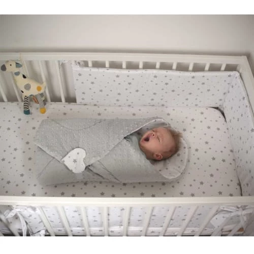 Sevira Kids Gigoteuses Gigoteuse D'emmaillotage Minky Réversible 4 Sevira Kids Gigoteuses Gigoteuse D'emmaillotage Minky Réversible – Image 2