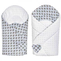 Sevira Kids Gigoteuses Gigoteuse D'emmaillotage Minky Réversible - ELI